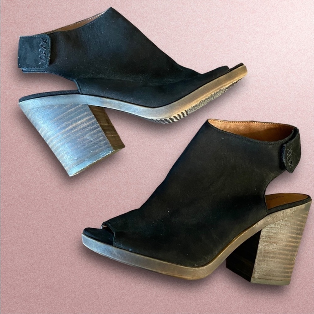 Lucky Brand Odenah Leather Suede Boots